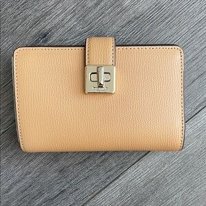 Tan Leather Women's Wallet